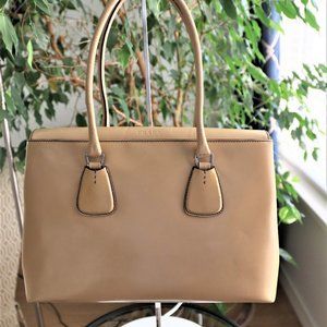 Prada Large Leather Handbag/Shoulder Bag